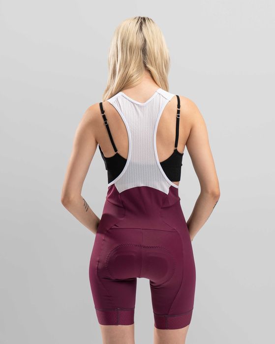 Damskie spodenki kolarskie Wine Berry - Velodie