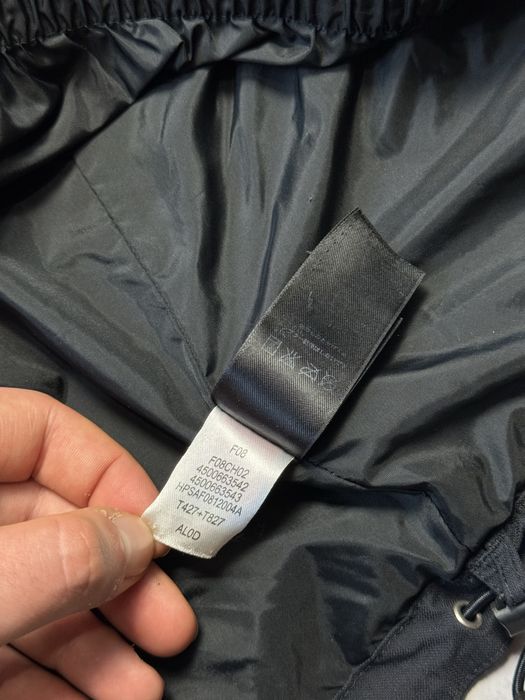 Черная куртка ветровка The North Face Hyvent мужская с подкладом