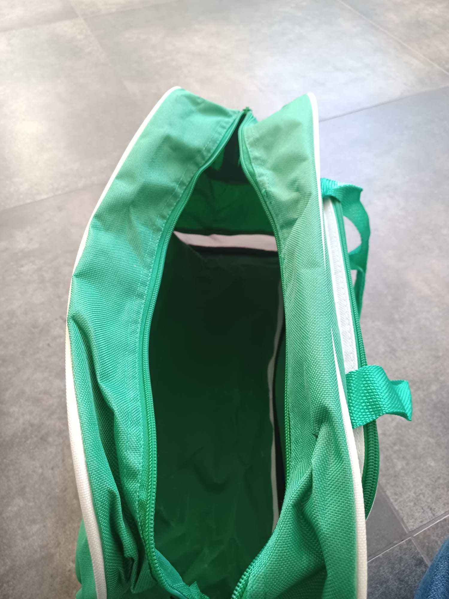 Torba sportowa, walizeczka plecak Zielona