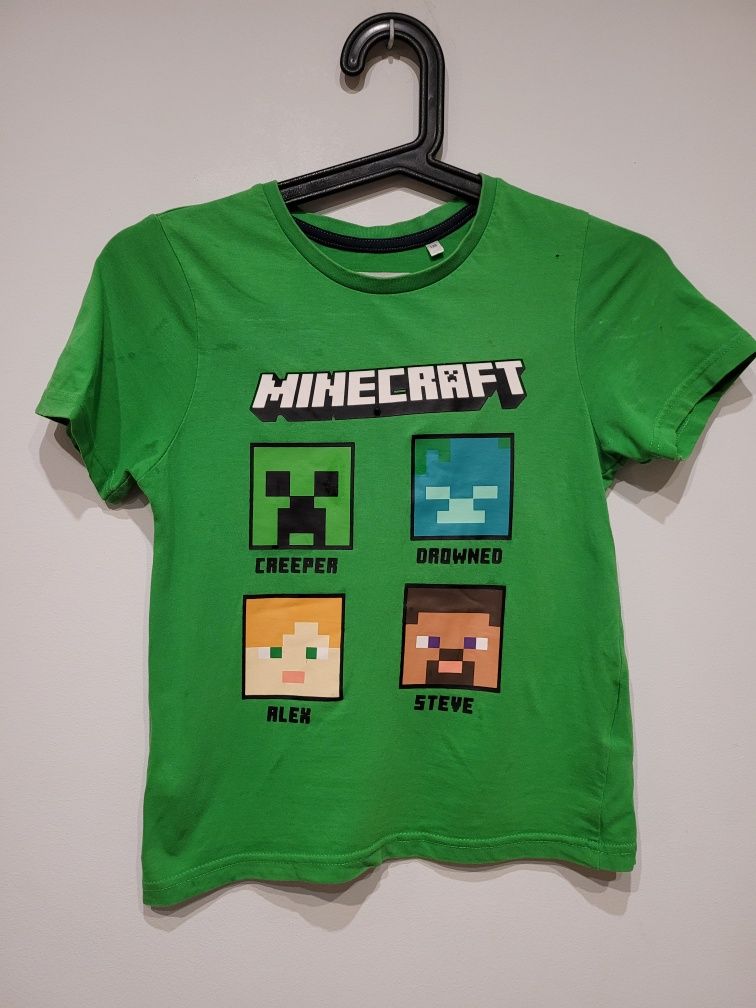 T-shirt chłopięcy minecrat 128