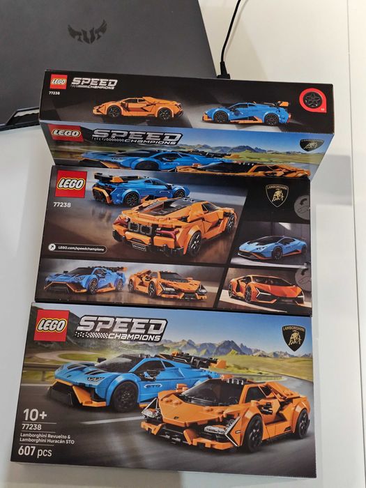 LEGO Speed Champions 77238 Lamborghini Revuelto i Huracán STO