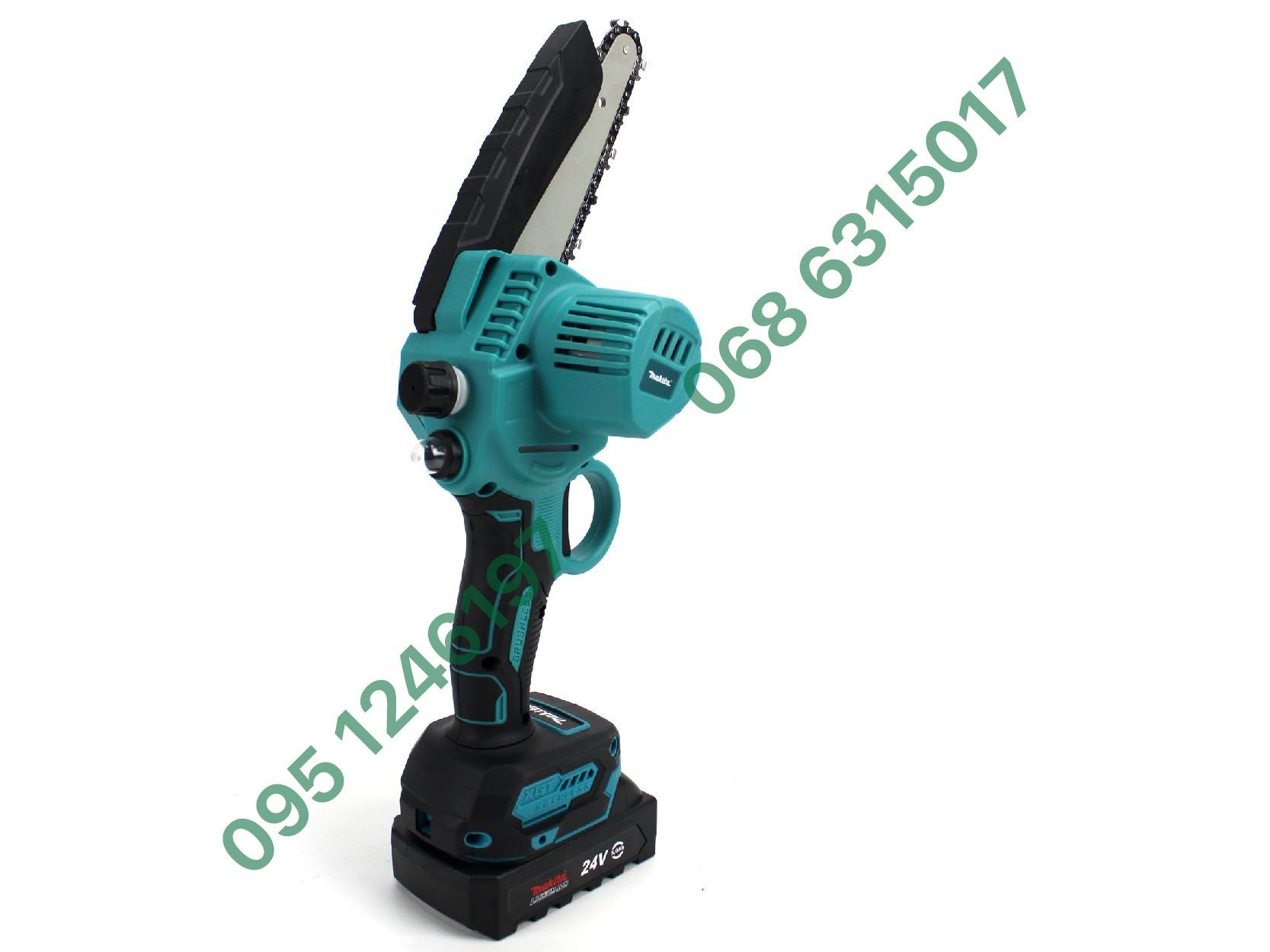 Аккумуляторная мини-пила Makita DUC155HN 24V 4Ah веткорез кусторез