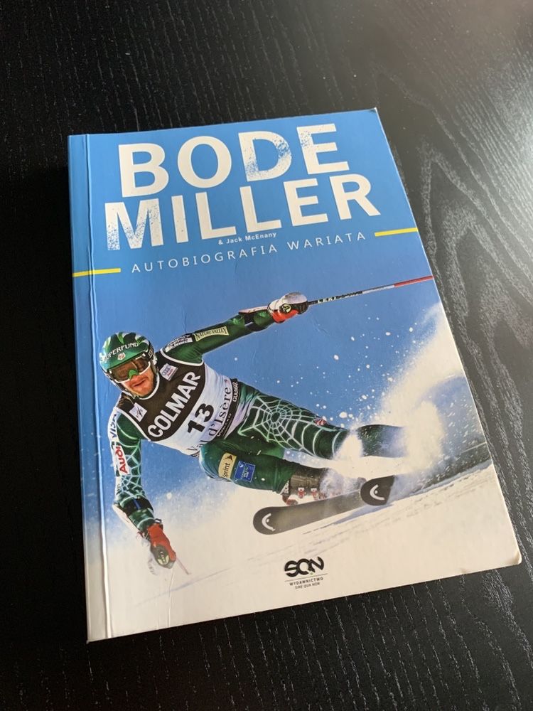 Książka ,,Bode Miller. Autobiografia wariata”