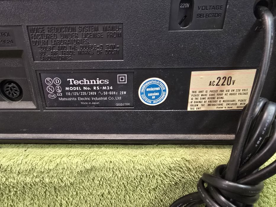 TECHNICS RS-M24 deck magnetofon kasetowy.