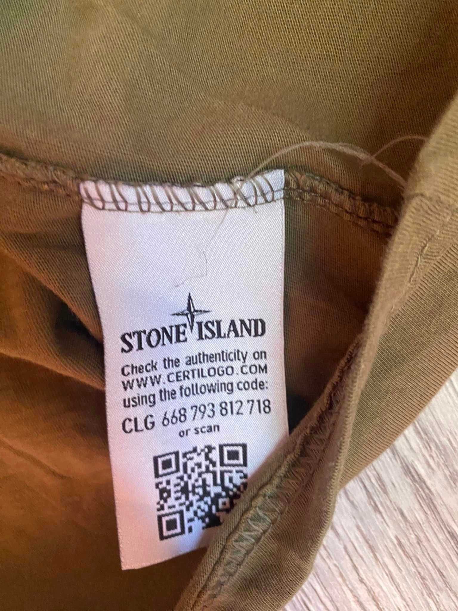 футболка stone island