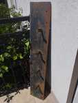 Stary metalowy wieszak loft
