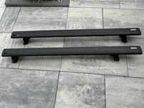 Belki Thule WingBar Black 961B+Stopy Rapid System 753 + Kit Audi A4 B8