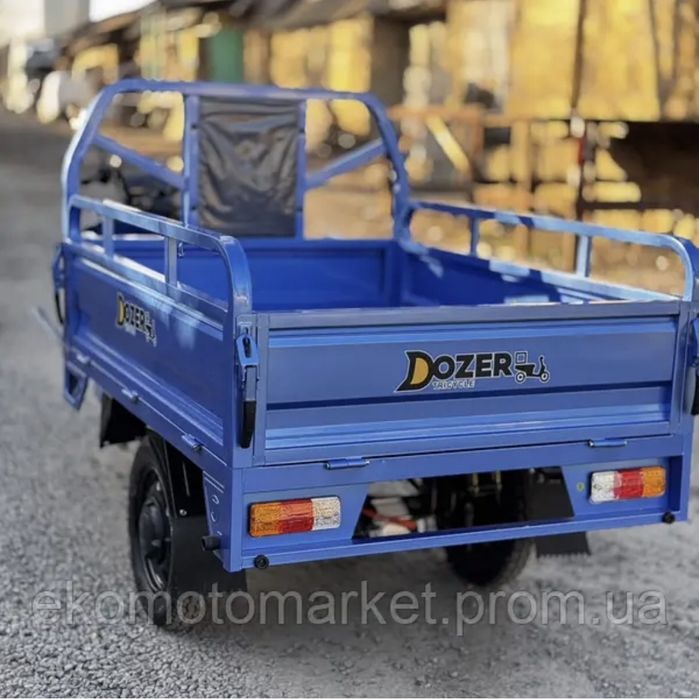Грузовий електротрицикл дозер модель 2  DOZER 1200w грузовой