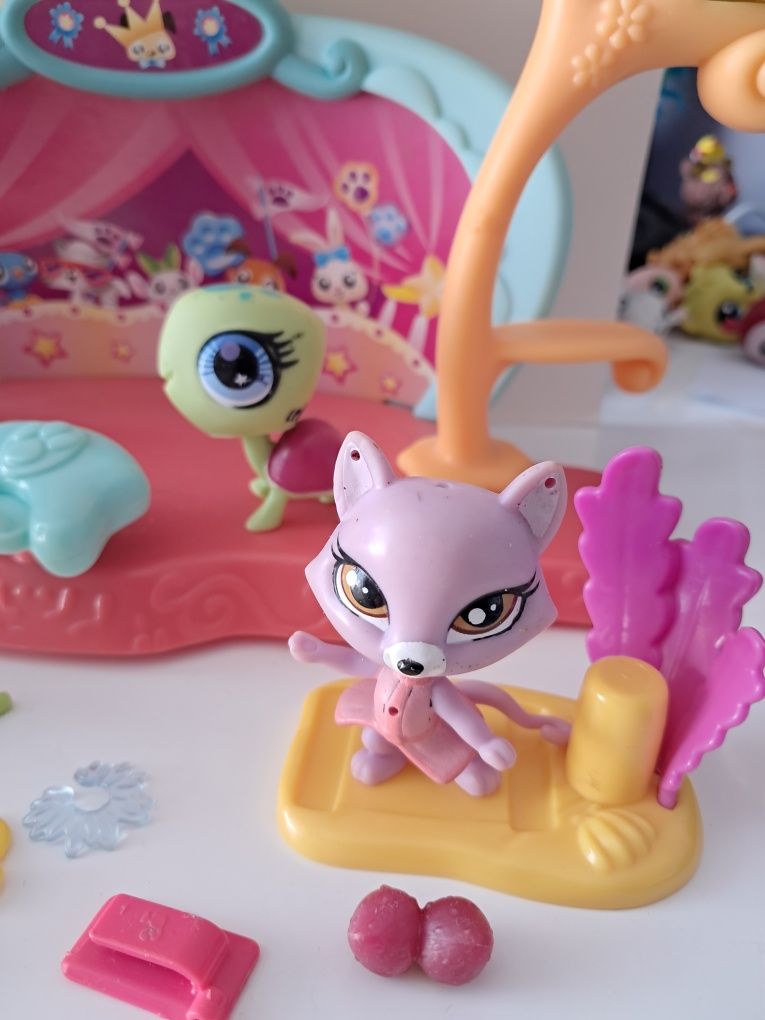 Scena Littlest Pet Shop lps zestaw