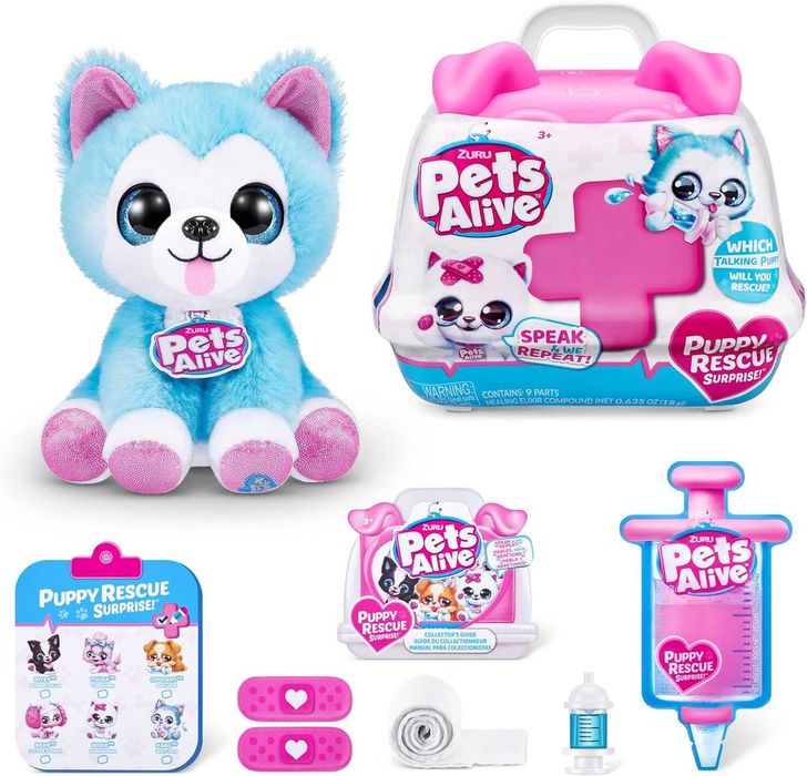 Інтерактивний ігровий набір-сюрприз Порятунок Цуценя Pets Alive