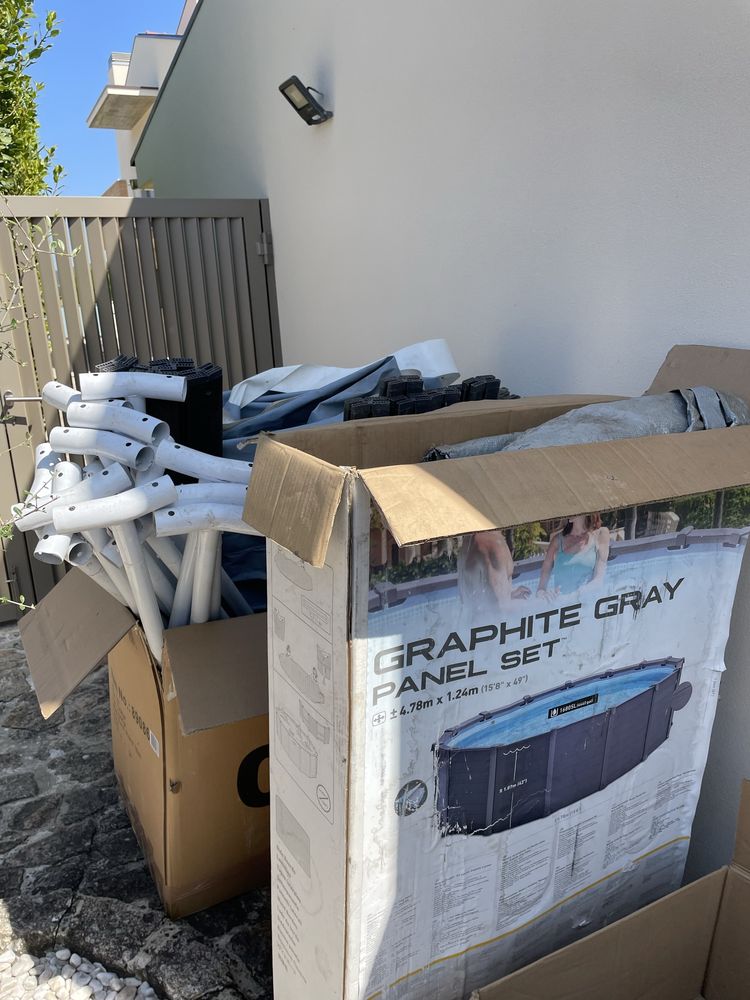 Piscina intex graphite