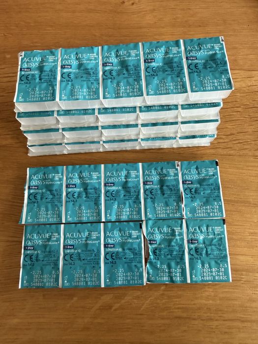 Soczewki jednodniowe Acuvue -2.25 50sztuk