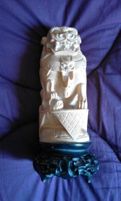 Caixa Leque, Estatueta, Cão de Fo Orientais, A PARTIR DE
