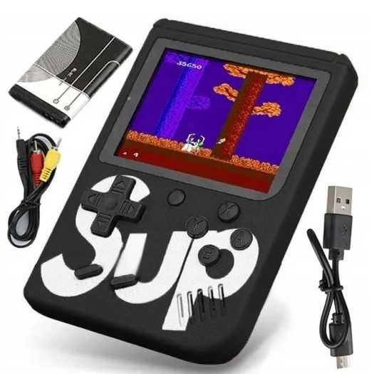 Przenośna mini konsola retro 400 gier dla dzieci Mario Contra