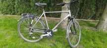 Rower trekkingowy turystyczny Unibike Voyager męski grafitowy 23"
