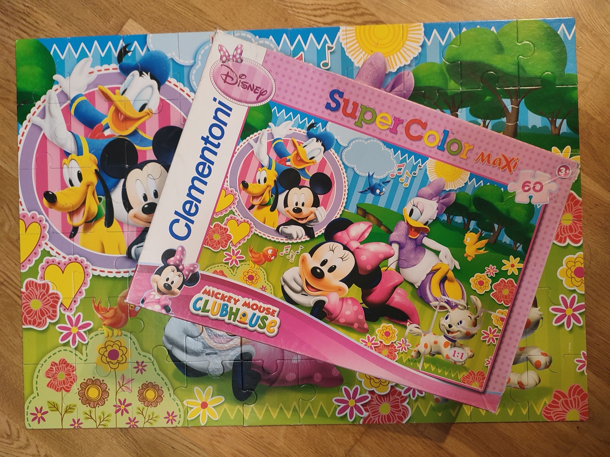 Puzzle duże Myszka Minnie