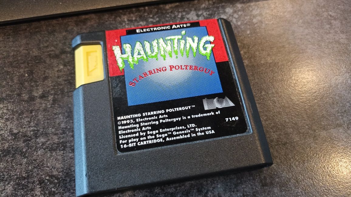 Haunting Starring Polterguy Sega Genesis sprawna