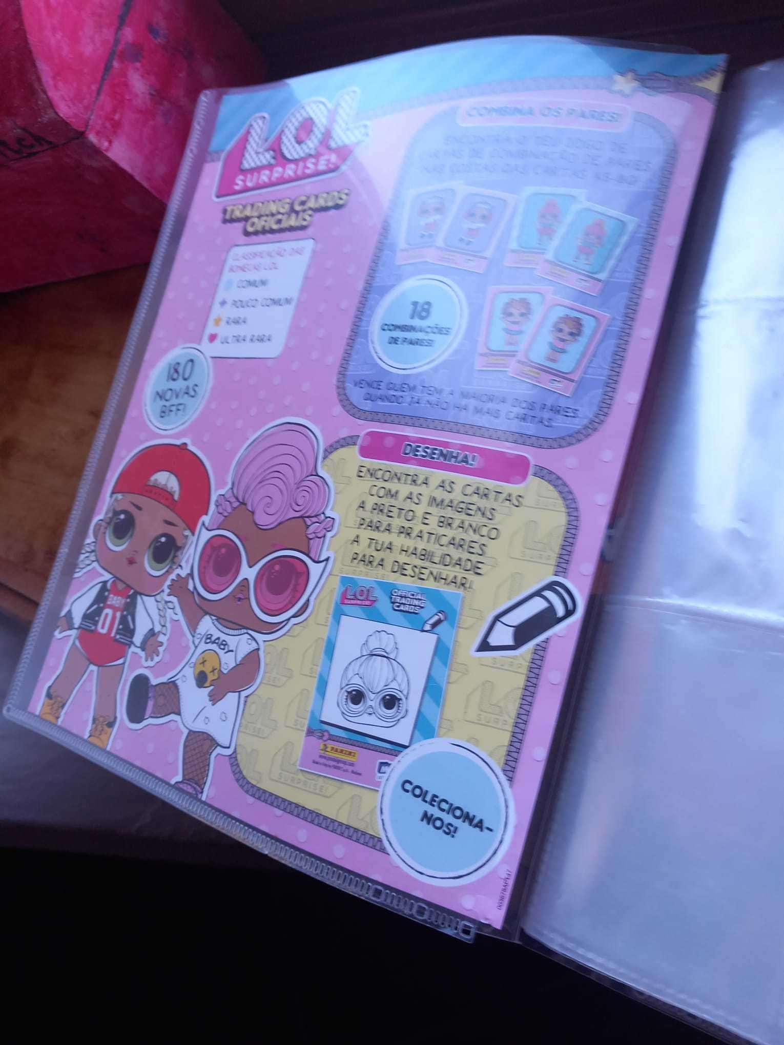 Cardeneta cromos Lol