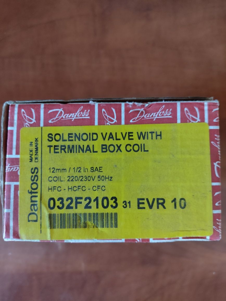 Cewka z zaworem elektromagnetycznym Danfoss