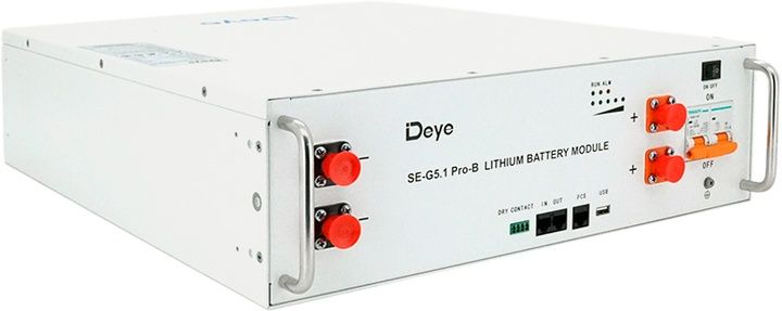 ‼️Акумулятор Deye ‼️LiFePO4 51.2V 100Ah SE-G5.1 Pro-B — новий, оригіна