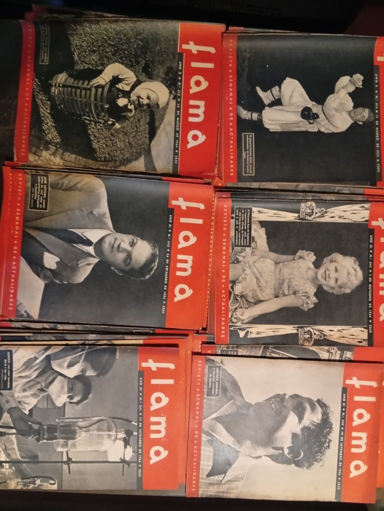 Revista Flama - Lote de 54 numeros
