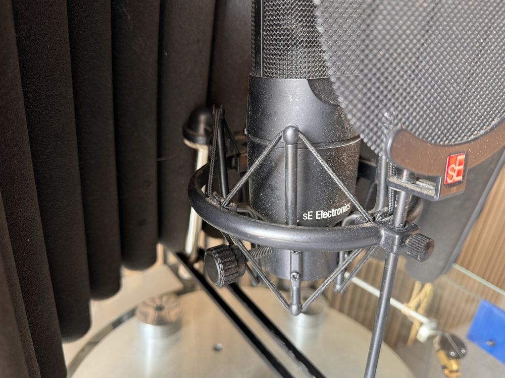 Mikrofon pojemnosciowy ekran se electronics se x1 sennheiser rf-x