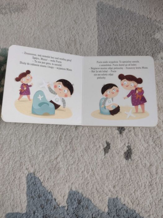 Książka Pucio chce siusiu