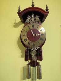 Zegar wiszący holenderski wagowy