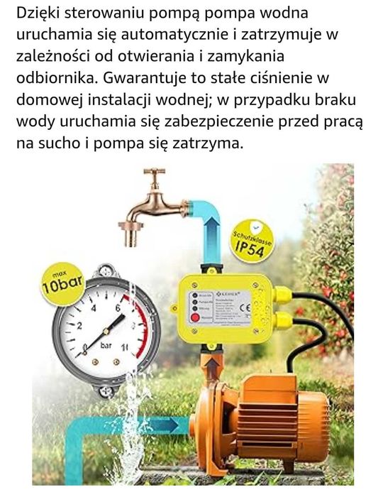 KESSER Czujnik ciśnieniowy | 10 bar