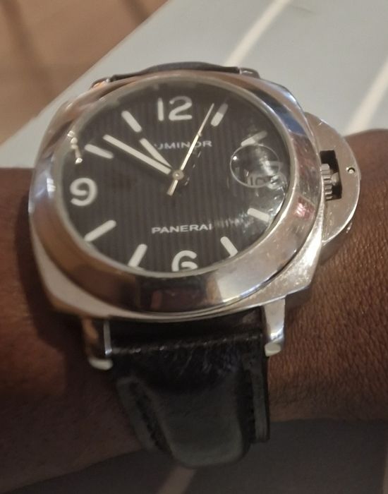 Relógio panerai como novo automatico acero