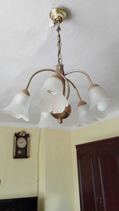 Lampa sufitowa na 5 żarówek