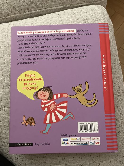 Książka „Basia Wielka księga przedszkola” Stanecka Oklejak