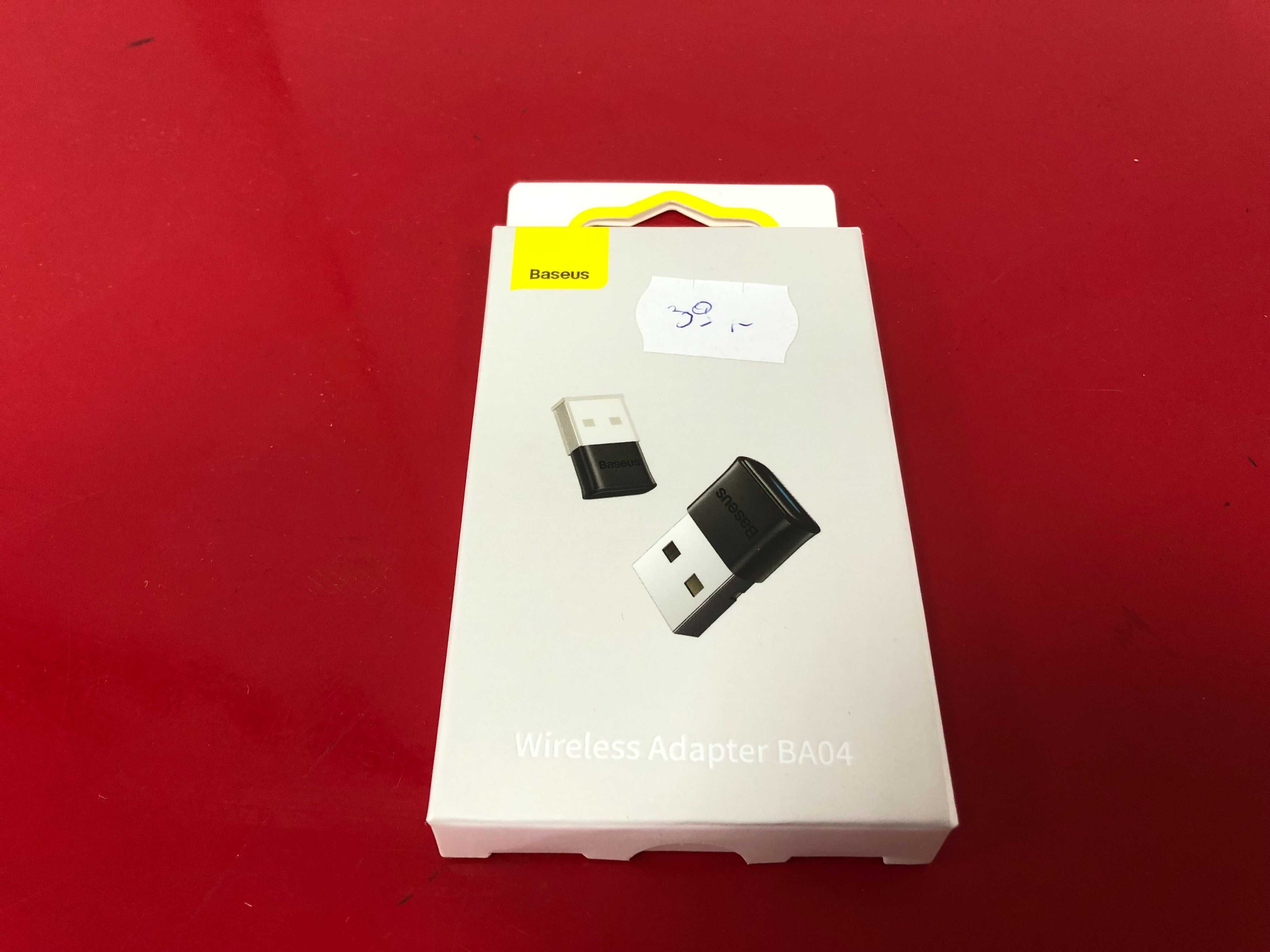 Nowy Adapter Bluetooth Baseus BA04 USB BT5.0 FV23%