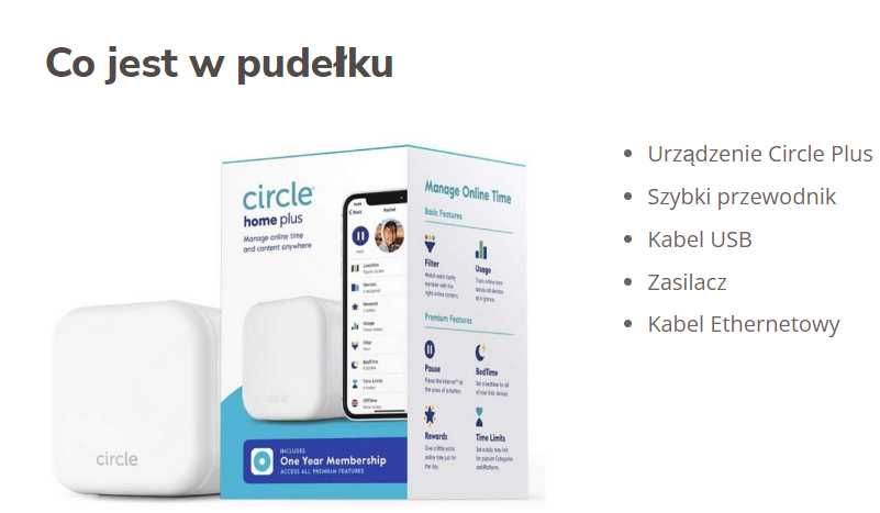 Urządzenie do kontroli rodzicielskiej CIRCLE HOME PLUS