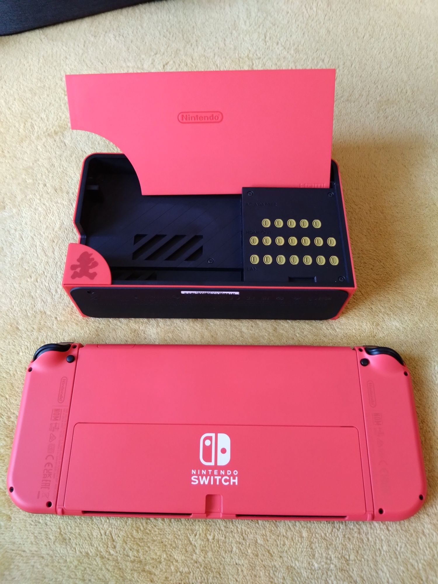 Gwarancja Zestaw Limitowany Nintendo Switch OLED Red Mario Edition