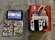 NINTENDO SWITCH OLED( com caixa e jogos à parte)