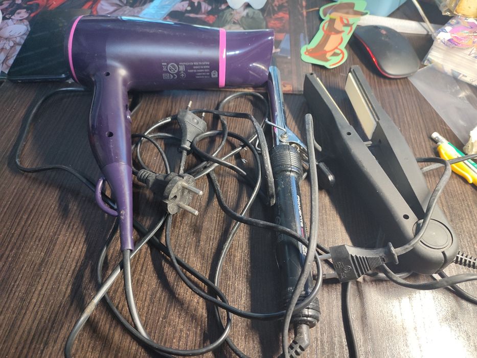 Фен плойка утюжок