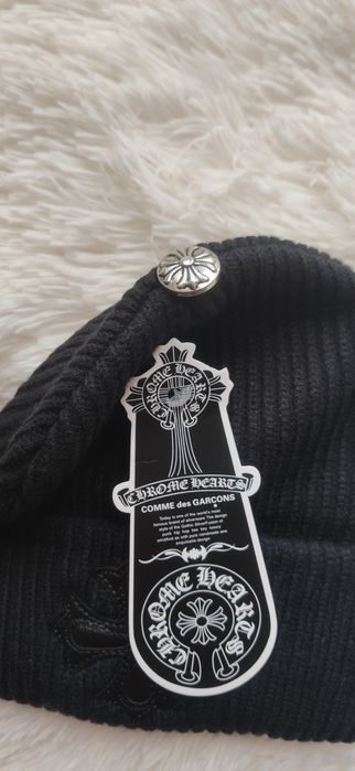 Шапка Chrome Hearts чорна | Унісекс | Нова з біркою
