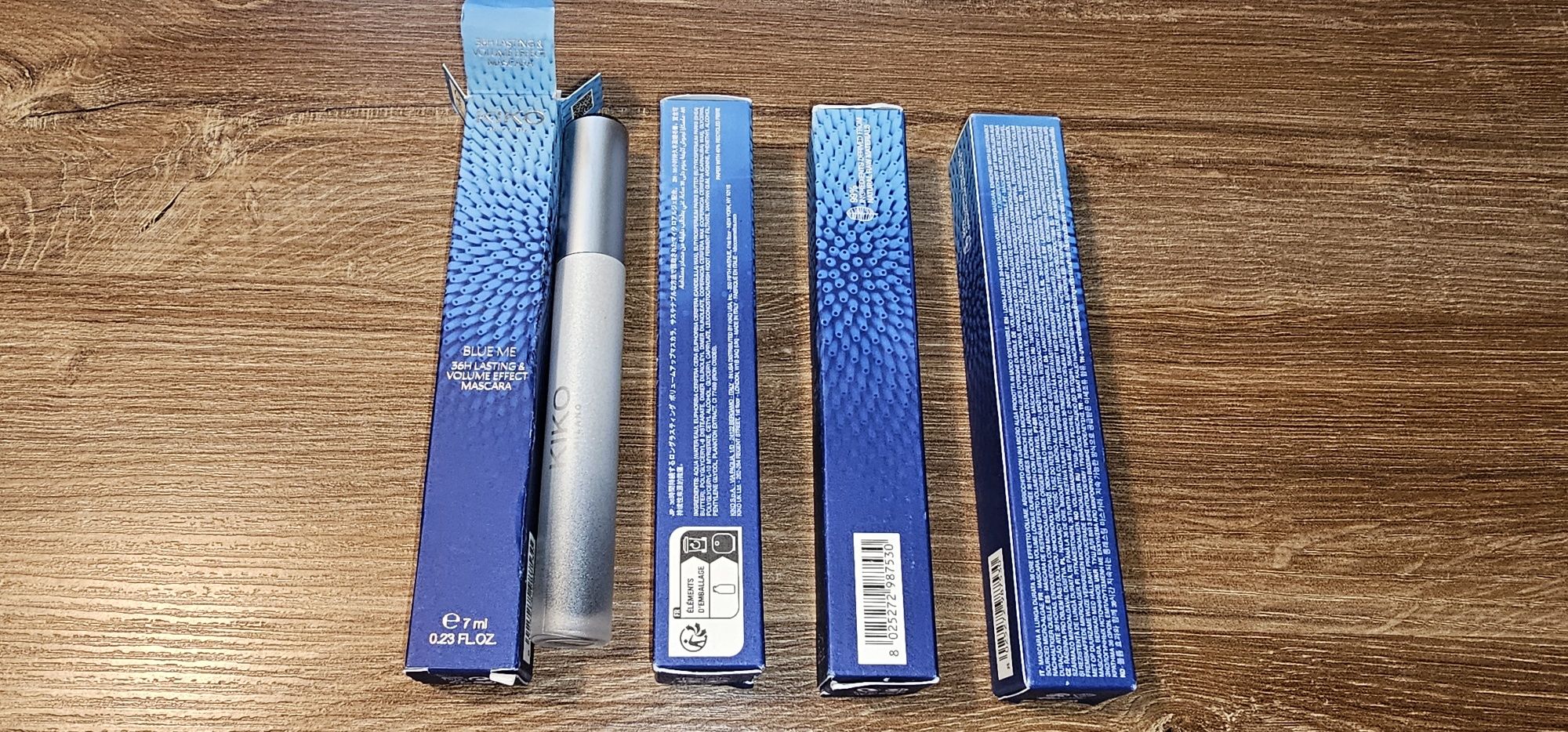 Tusz do rzęs Kiko Milano Blue Me 36h lasting & volume effect mascara