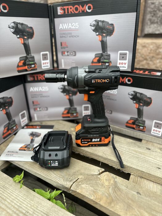 Акумуляторний гайковерт Stromo Awa 25 New