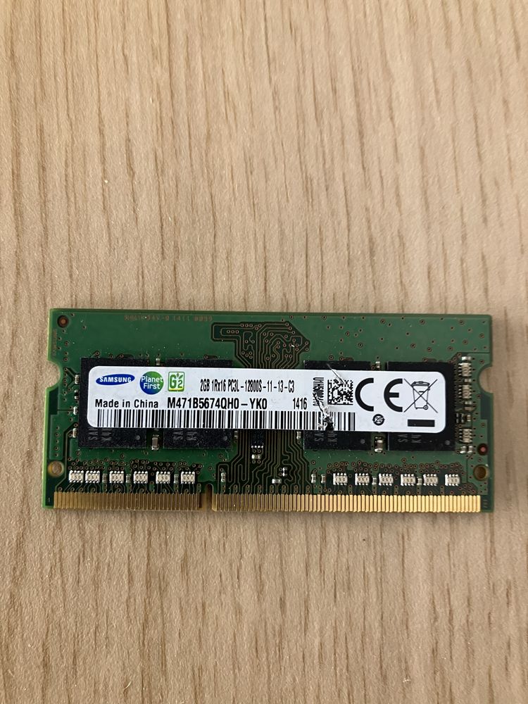 Pamięć do laptopa Samsung DDR3L SO-DIMM, 2GB