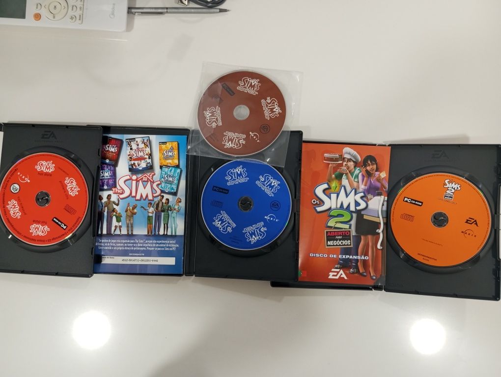 Os Sims 2  pc cd rom hot date, Superestar e aberto para negócios disco