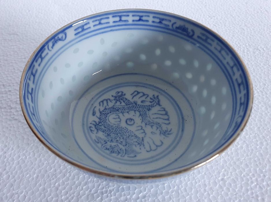 Taça oriental Baguinho de Arroz - vintage