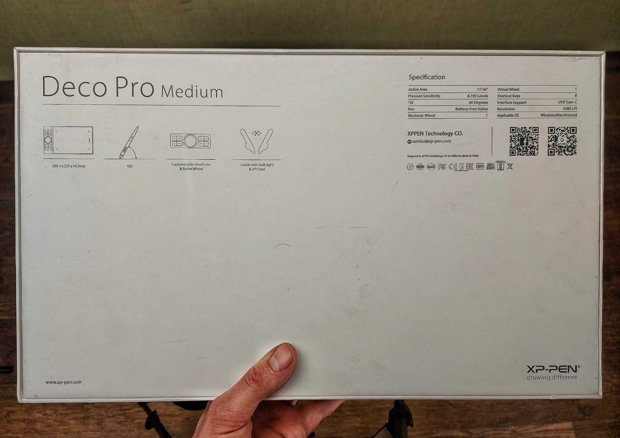Графічний планшет XP-Pen Deco Pro M