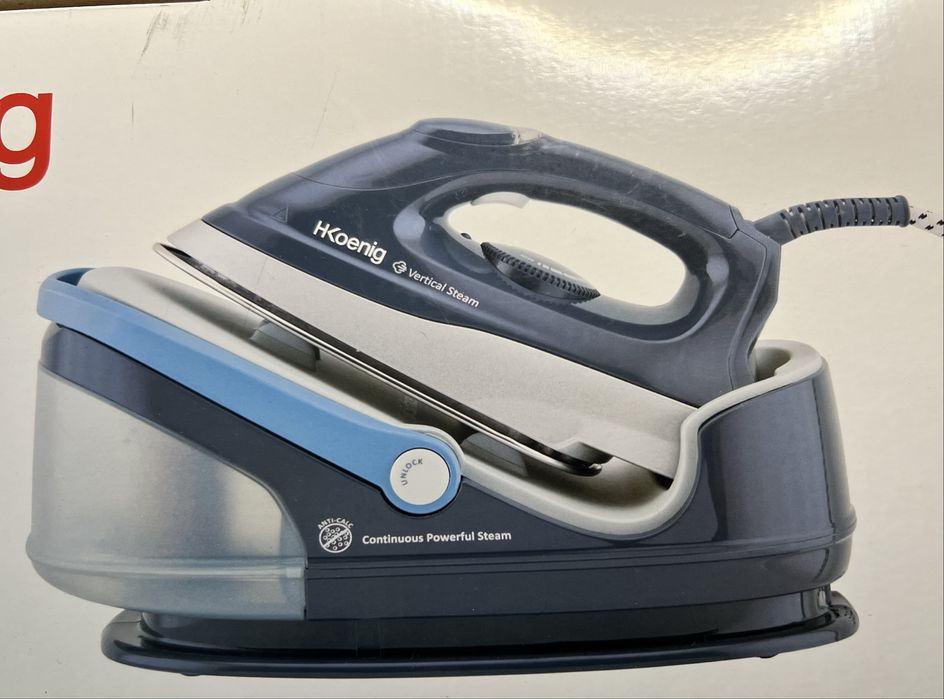 Żelazko / Stacja parowa - nowa