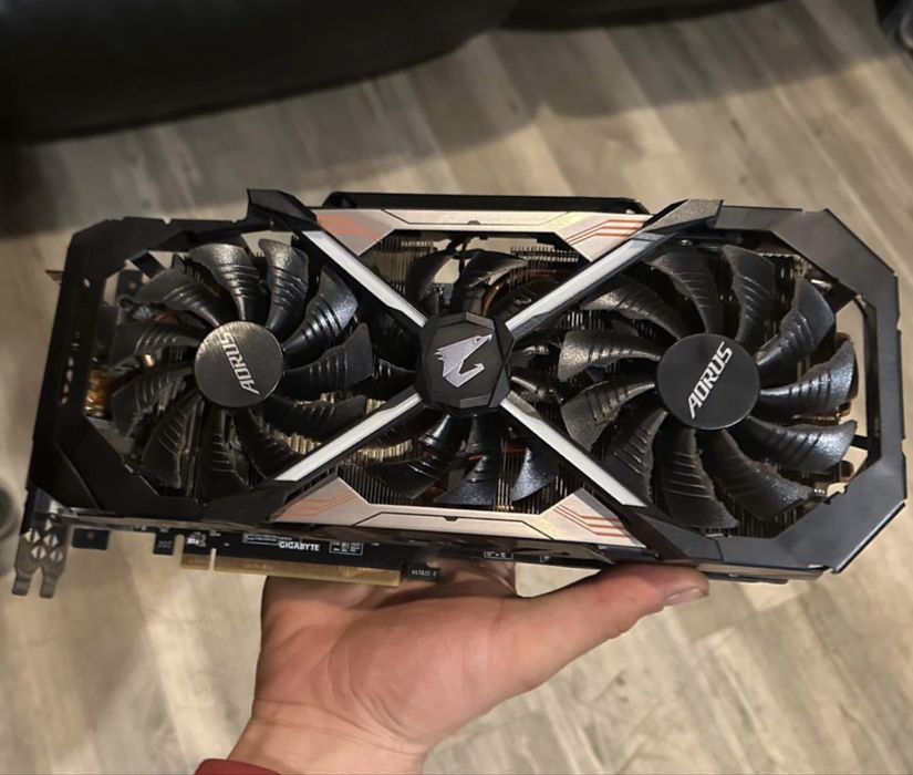 Відеокарта 1080ti aorus edition
