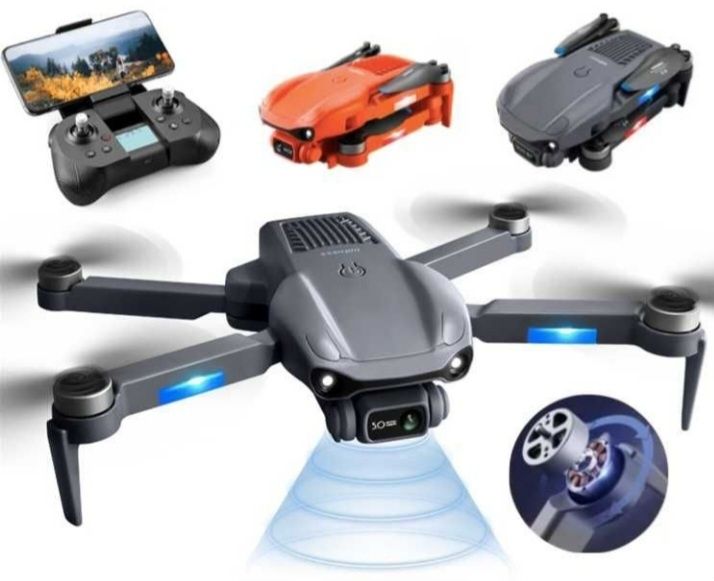 Dron F12 Pro GPS, 3km zasięg 2×Kamera 4K Powrót Śledzenie