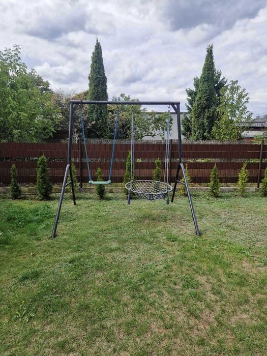 Podwójna huśtawka metalowa