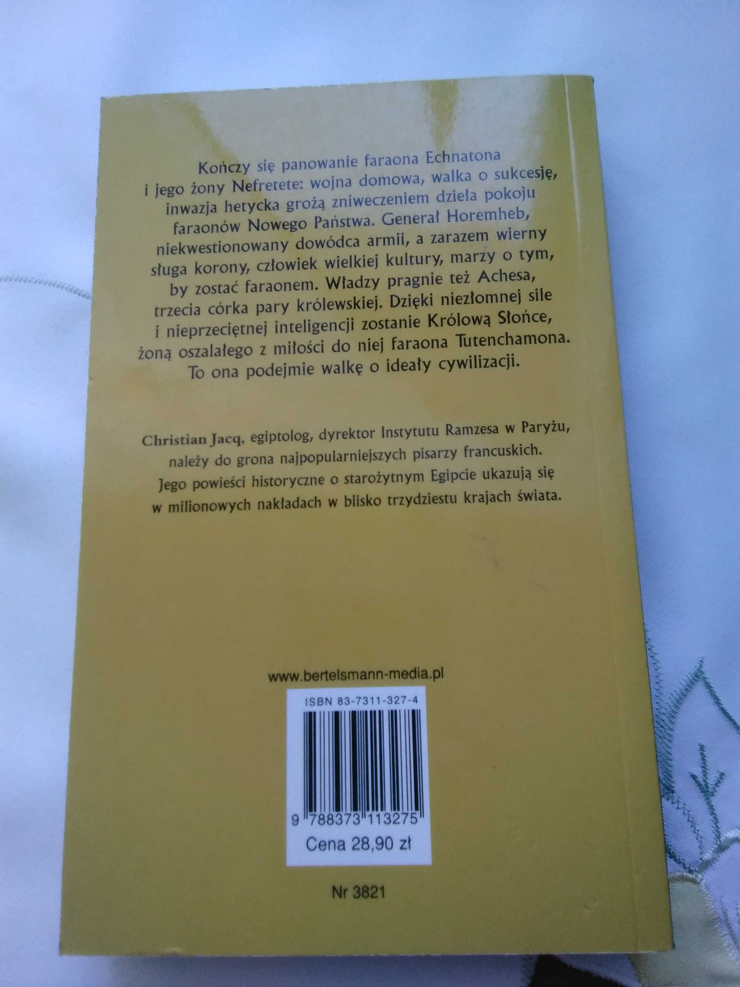 Królowa Słońce Christian Jacq