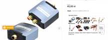 Konwerter, Adapter DAC Jack SPDIF 192kHz Przetwornik Wireway D03K Pro